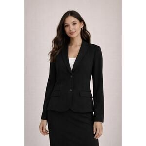 Calvin Klein Women’s Black Tailored Blazer Size 14
